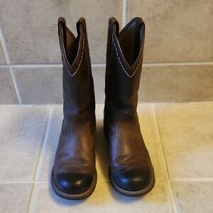 Women's Brown Leather Boots